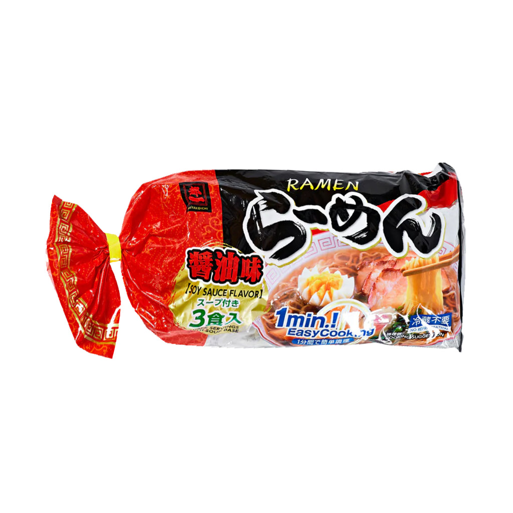 MIYAKOICHI Ramen Shoyu se sójovou omáčkou 3 porce 600 g