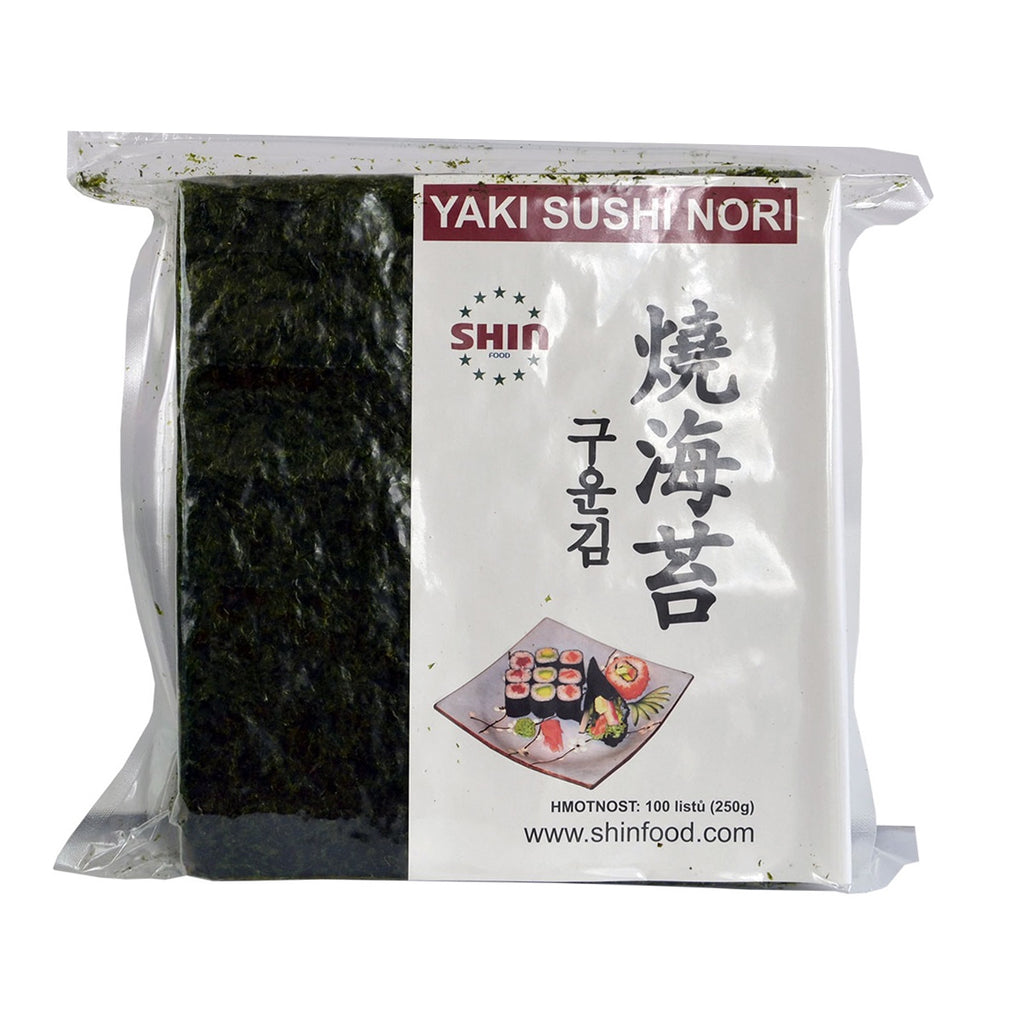 SHIN Sushi řasa nori 125g / 50 plátků