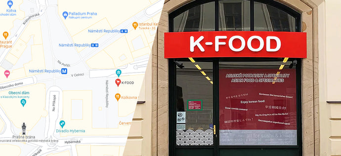 Nově otevřený obchod K-FOOD