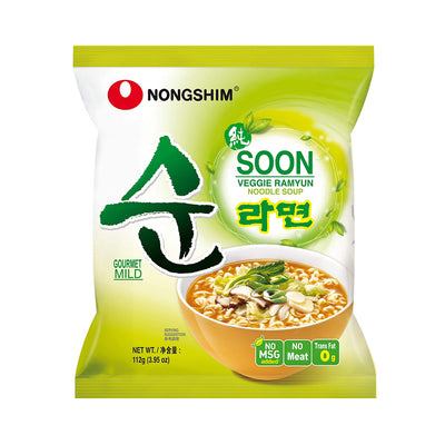 NONGSHIM SOON Ramen Zelenová polévka 112g