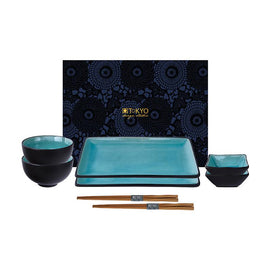 TOKYO Skelný set 8 ks 2 osoby