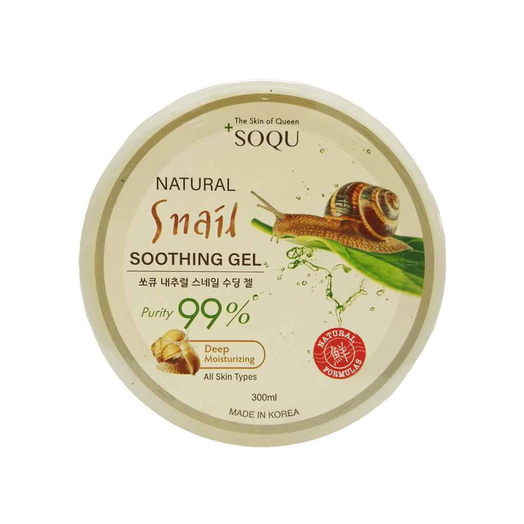 SOQU Pleťový gel Snail Soothing Gel (300 ml)