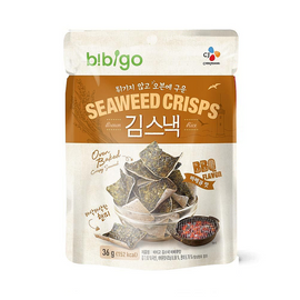 BIBIGO Chipsy z mořských řas BBQ 20g