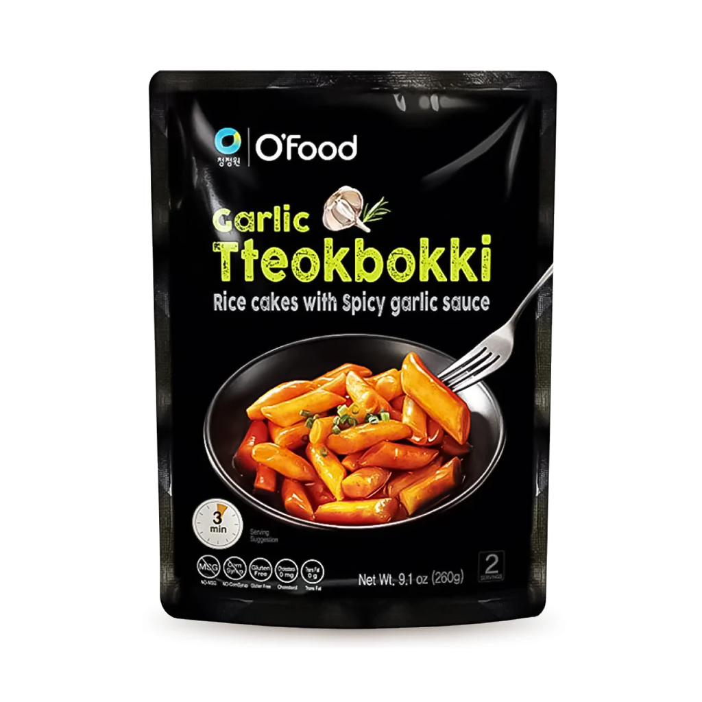 Česnekové tteokbokki