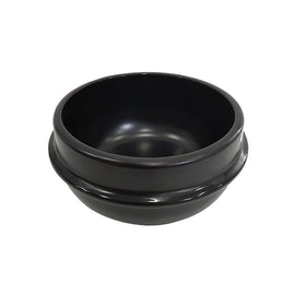 KR Černá keramická miska, 160mm