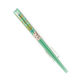 XIAMEN Bambusové hůlky tyrkysové s opicí