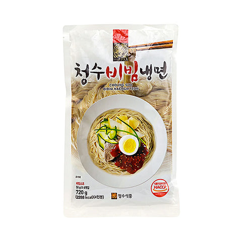 CHUNGSU Pikantní studené nudle s omáčkou 720g, 4 osob