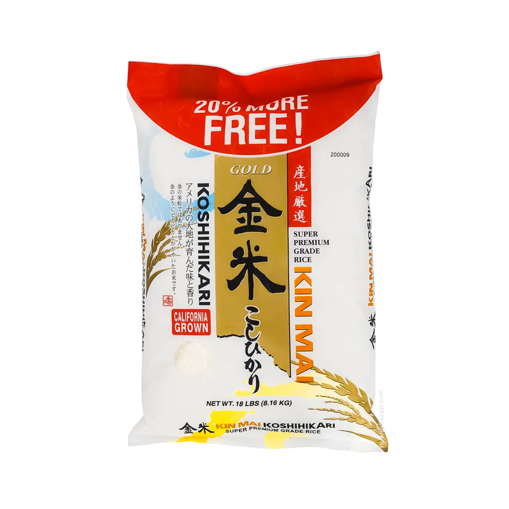 KIN MAI GOLD Premium Sushi rýže 8,16kg – Shinfood